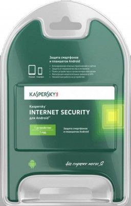 Kaspersky Internet Security для Android Russian Edition. 1 Device 1 year Base Card