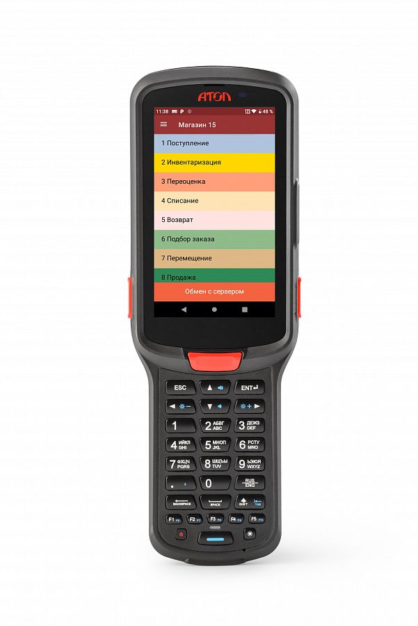 ТСД АТОЛ Smart.Pro базовый (Android 9.0, 2D Imager SE4750, 4,5”, 3Гбх32Гб, Wi-Fi b/g/n, 6000 mAh, BT 4.2, БП)