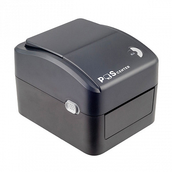 Принтер этикеток Poscenter PC-100 UE (прямая термопечать, 4", USB+Ethernet) черный - ITsale - thumb