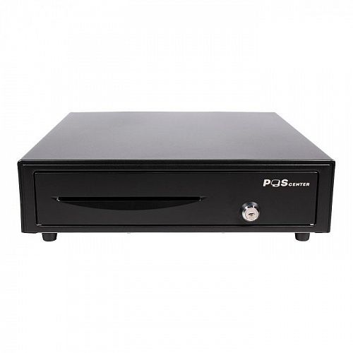 Денежный ящик POScenter 16E 410x420x100 распайка для "ШТРИХ-М", черный - ITsale