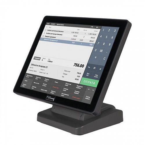Сенсорный монитор POScenter EVA-150 Pro (15", 1024х768, PCAP, VGA, HDMI, JPOS-MSR) - ITsale