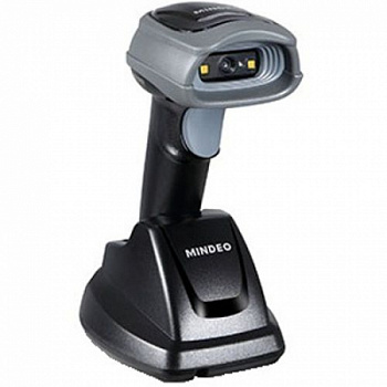 Беспроводной сканер штрих-кода 2D MINDEO CS2291-HD серый/черный с подставкой (CS2291-HD(BT)) - ITsale - thumb