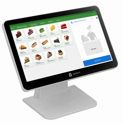 Pos-терминал Вики Макс (белый 15.6" N5095 8/128 WiFi BT Win10Pro) - ITsale