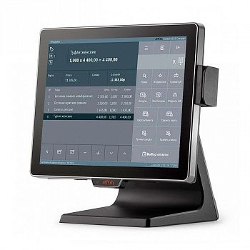 Сенсорный терминал АТОЛ JAZZ 15 (15" P-CAP, Intel Celeron J1900, SSD 120 Gb, 8 GB DDR3L),MSR, Windows 10 IoT. - ITsale - thumb