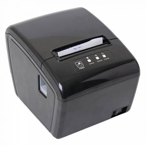 Принтер чеков Poscenter RP-100W (80мм, 260 мм/сек, автоотрез, звук. сигнал, RS232+USB+LAN+Wi-Fi) чер - ITsale