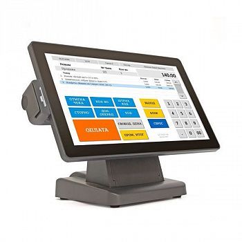 Сенсорный монитор POSCenter EVA-156 (15,6", 16:9, P-CAP, 1920х1080, VGA, USB, БЕЗ MSR) - ITsale - thumb