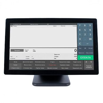 Сенсорный монитор Poscenter MEGA (21.5", P-CAP /16:9 /1920*1080 /HDMI, VGA, USB, Audio out, 3м кабели) СТЕНД. - ITsale - thumb