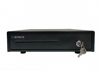 Денежный ящик SPACE BOX-330 (черный, механический, PUSH) - ITsale - thumb