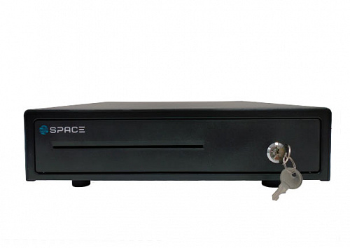 Денежный ящик SPACE BOX-330 (черный, механический, PUSH) - ITsale