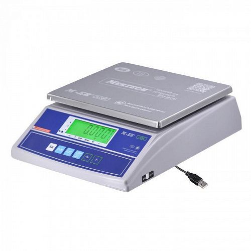 Весы настольные фасовочные без подключения к ПК M-ER 326AF-6.1 LCD с USB(COM) (двойной дисплей) - ITsale